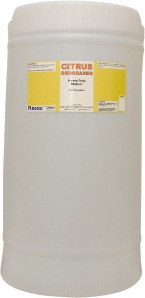 Cleaner: 15 gal Drum Liquid, Butyl-Based, Citrus Scent