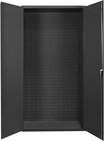 Durham - Locking Storage Cabinet - Steel, 37" Wide x 19" Deep x 72" High, Gray - Americas Industrial Supply