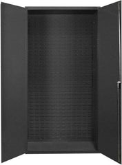Durham - Locking Storage Cabinet - Steel, 37" Wide x 19" Deep x 72" High, Gray - Americas Industrial Supply