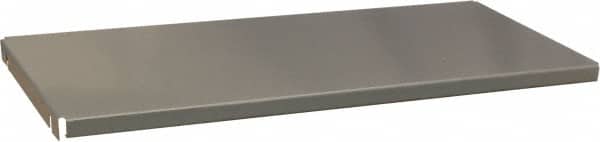 Durham - Gray, Steel, Cabinet Shelf - 71-1/2" Wide x 16-3/8" Deep x 8" High Body - Americas Industrial Supply