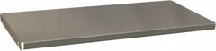 Durham - Gray, Steel, Cabinet Shelf - 71-1/2" Wide x 16-3/8" Deep x 8" High Body - Americas Industrial Supply