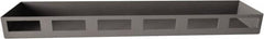 Durham - Gray, Steel, Cabinet Shelf - 18" Wide x 4" Deep x 1-1/2" High Body - Americas Industrial Supply