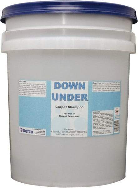 Detco - 5 Gal Pail Carpet Shampoo - Unscented - Americas Industrial Supply