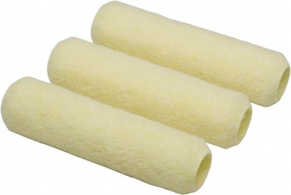 Ability One - 3/8" Nap, 9" Wide Paint Roller Set - Smooth Texture, Fabric - Americas Industrial Supply