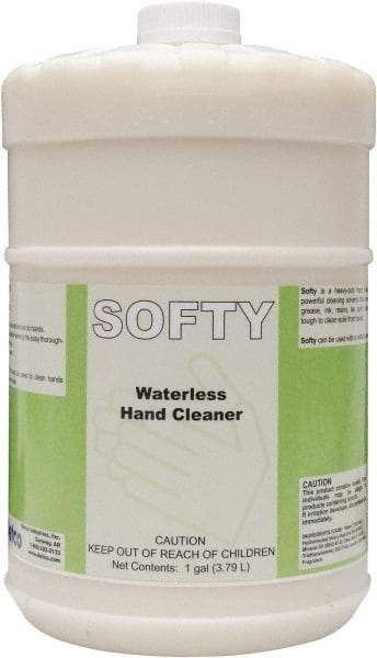 Detco - 1 Gal Bottle Waterless Cream Waterless Hand Cleaner - White, Banana Scent - Americas Industrial Supply