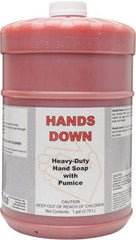 Detco - 1 Gal Bottle Gel Hand Cleaner with Grit - Red, Cherry Scent - Americas Industrial Supply
