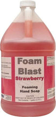 Detco - 1 Gal Pump Bottle Liquid Hand Cleaner - Red, Strawberry Scent - Americas Industrial Supply