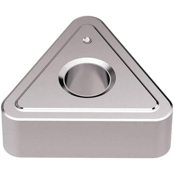 Seco - TNMA333 MR9 Grade TK1501 Carbide Turning Insert - Ti(C/N)/Al2O3 Finish, 60° Triangle, 3/8" Inscr Circle, 3/16" Thick, 3/64" Corner Radius - Americas Industrial Supply