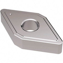 Seco - DNMA433 MR9 Grade TK1501 Carbide Turning Insert - Ti(C/N)/Al2O3 Finish, 55° Diamond, 1/2" Inscr Circle, 3/16" Thick, 3/64" Corner Radius - Americas Industrial Supply