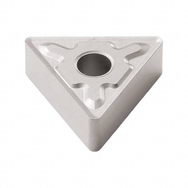 Seco - TNMG432 MF3 Grade TP3501 Carbide Turning Insert - TiCN/Al2O3 Finish, 60° Triangle, 1/2" Inscr Circle, 3/16" Thick, 1/32" Corner Radius - Americas Industrial Supply