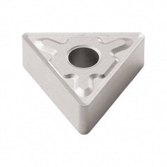 Seco - TNMG332 MF3 Grade TP3501 Carbide Turning Insert - Ti(C/N)/Al2O3 Finish, 60° Triangle, 3/8" Inscr Circle, 3/16" Thick, 1/32" Corner Radius - Americas Industrial Supply