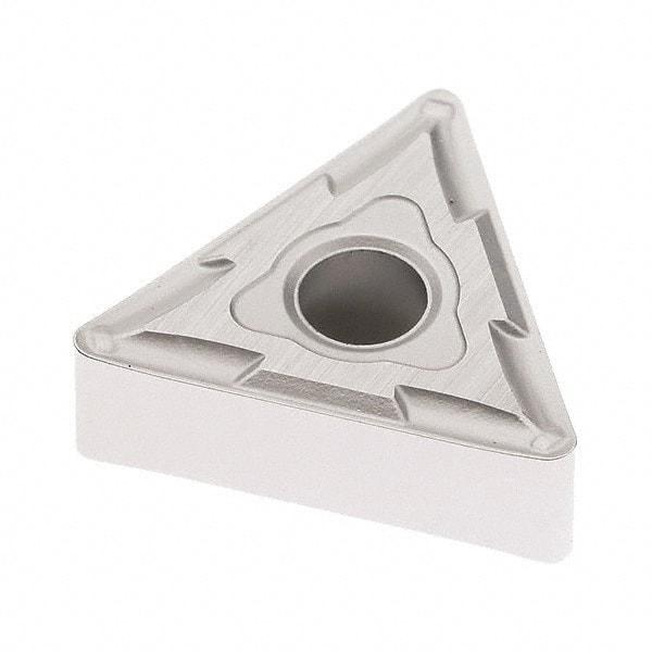 Seco - TNMG331 MF2 Grade TP3501 Carbide Turning Insert - Ti(C/N)/Al2O3 Finish, 60° Triangle, 3/8" Inscr Circle, 3/16" Thick, 1/64" Corner Radius - Americas Industrial Supply