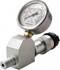 Enerpac - Hydraulic Pressure Gages & Adapters Type: Liquid-Filled Gauge Pressure Rating: 0 - 10000 - Americas Industrial Supply