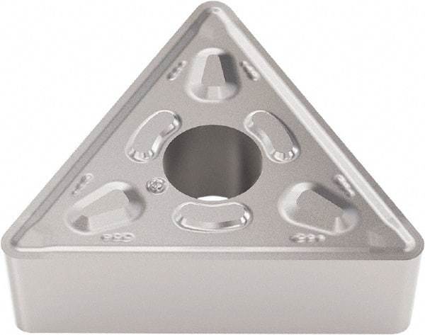 Seco - TNMG432 M6 Grade TP3501 Carbide Turning Insert - TiCN/Al2O3 Finish, 60° Triangle, 1/2" Inscr Circle, 3/16" Thick, 1/32" Corner Radius - Americas Industrial Supply