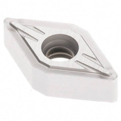 Seco - DNMU332 FF2 Grade TP3501 Carbide Turning Insert - TiCN/Al2O3 Finish, 55° Diamond, 3/8" Inscr Circle, 3/16" Thick, 1/32" Corner Radius - Americas Industrial Supply