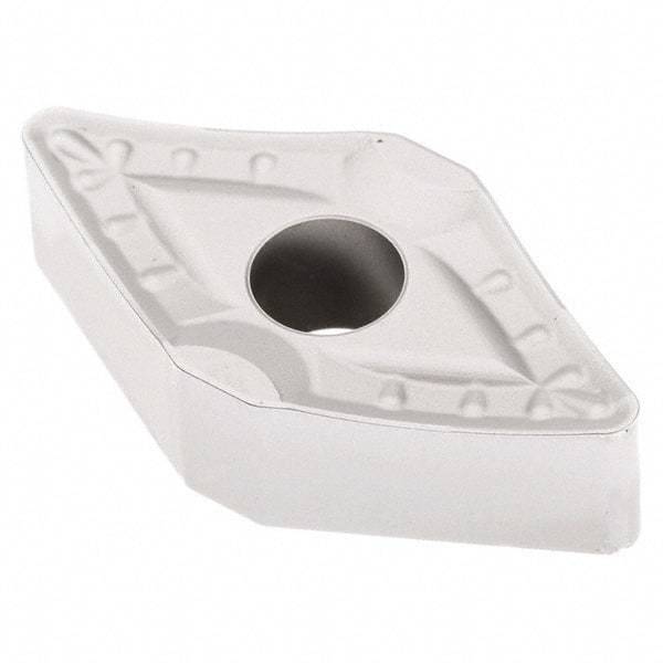 Seco - DNMM442 R4 Grade TP3501 Carbide Turning Insert - TiCN/Al2O3 Finish, 55° Diamond, 1/2" Inscr Circle, 1/4" Thick, 1/32" Corner Radius - Americas Industrial Supply