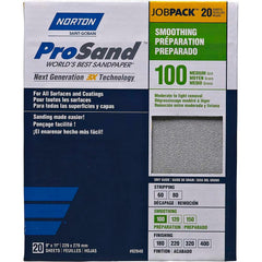 Norton - Sanding Sheets Abrasive Material: Aluminum Oxide Grade: Medium - Americas Industrial Supply
