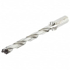 Iscar - 0.354 to 0.37" Diam, 12xD, 4.32" Max Drill Depth, 1/2" Shank Diam, 6.64" OAL, Replaceable Tip Drill - FCP, HCP-IQ, ICK, ICK-2M, ICM, ICP, iCP-2M, QCP-2M Insert, 9 Seat Size, DCN Toolholder, Series SumoCham - Americas Industrial Supply