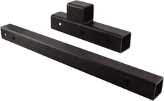 Erickson Manufacturing - Steel Tailgate Extender High Mount Adapter - 2" Wide x 24" Long, Black, For Use with The Big Bed Sr. & The Big Bed Jr. - Americas Industrial Supply