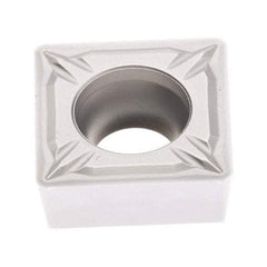 Seco - SCMT32.53 MF2 Grade TP3501 Carbide Turning Insert - TiCN/Al2O3 Finish, 90° Square, 3/8" Inscr Circle, 5/32" Thick, 3/64" Corner Radius - Americas Industrial Supply