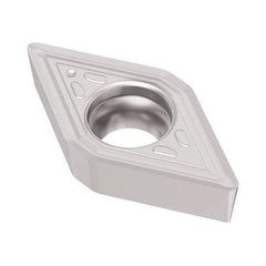 Seco - DCMT32.51 M3 Grade TP3501 Carbide Turning Insert - TiCN/Al2O3 Finish, 55° Diamond, 3/8" Inscr Circle, 5/32" Thick, 1/64" Corner Radius - Americas Industrial Supply