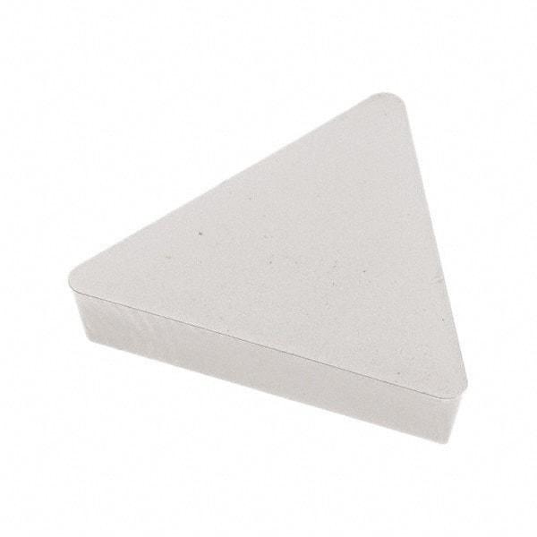 Seco - TPUN321 Grade TP3501 Carbide Turning Insert - TiCN/Al2O3 Finish, 60° Triangle, 3/8" Inscr Circle, 1/8" Thick, 1/64" Corner Radius - Americas Industrial Supply