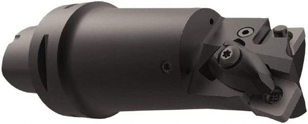 Seco - Left Hand\xB6Right Hand Cut, Size C6, CN..1606.. & SN..1506.. Insert Compatiblity, Internal Modular Turning & Profiling Cutting Unit Head - 27mm Ctr to Cutting Edge, 134mm Head Length, Through Coolant, Series MTM - Americas Industrial Supply