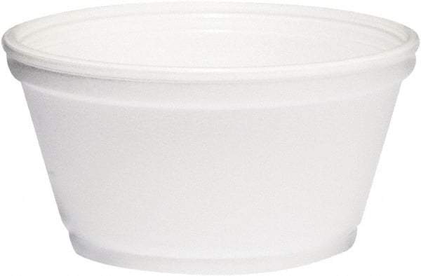DART - Foam Container, 8 oz, 1000/Carton - White - Americas Industrial Supply