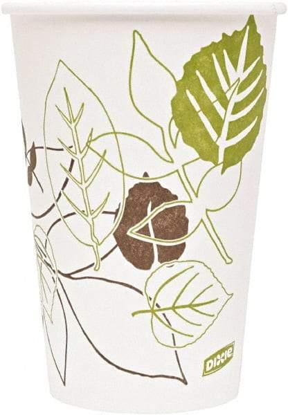 Dixie - Pathways Paper Hot Cups, 16 oz, 1000/Carton - Multicolor - Americas Industrial Supply