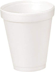 DART - Foam Drink Cups, 4 oz, 25/Bag, 40 Bags/Carton - White - Americas Industrial Supply