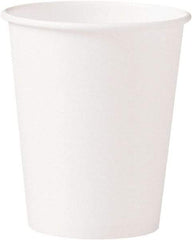 Solo - Polycoated Hot Paper Cups, 10 oz - White - Americas Industrial Supply