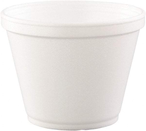 DART - Food Containers, Foam, 12 oz, 25/Bag, 20 Bags/Carton - White - Americas Industrial Supply