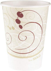 Solo - Hot Cups, 12 oz, 1000/Carton - Symphony Design - Americas Industrial Supply