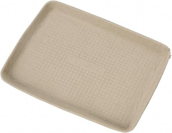 Chinet - StrongHolder Molded Fiber Food Trays, 9 x 12 x 1, Rectangular, 250/Carton - Beige - Americas Industrial Supply