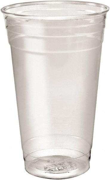 Solo - Ultra Clear PETE Cold Cups, 24 oz, Clear, 50/Sleeve, 12 Sleeves/Carton - Clear - Americas Industrial Supply