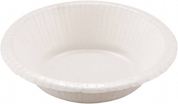 Dixie Basic - Basic Paper Dinnerware, Bowls, 12 oz, 1000/Carton - White - Americas Industrial Supply