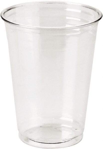 Dixie - Clear Plastic PETE Cups, Cold, 10 oz, WiseSize, 25/Pack, 20 Packs/Carton - Clear - Americas Industrial Supply