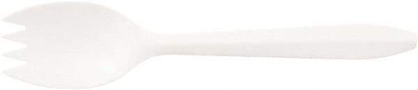 Boardwalk - Mediumweight Polypropylene Cutlery, Spork, 1000/Carton - White - Americas Industrial Supply