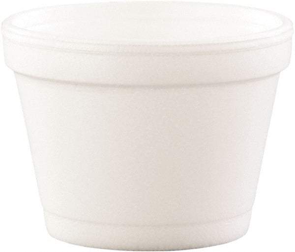 DART - Bowl Containers, Foam, 4 oz, 1000/Carton - White - Americas Industrial Supply