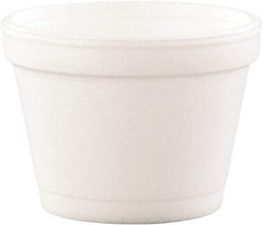 DART - Bowl Containers, Foam, 4 oz, 1000/Carton - White - Americas Industrial Supply