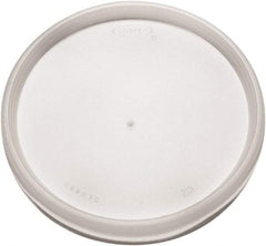 DART - Plastic Lids, for 8, 12, 16 oz Hot/Cold Foam Cups, Vented, 1000/Carton - Translucent - Americas Industrial Supply