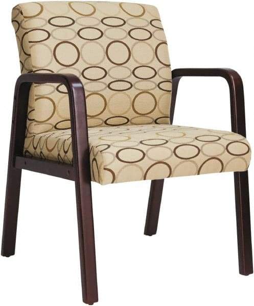 ALERA - Tan Fabric Guest Chair - 24" Wide x 33-1/4" High - Americas Industrial Supply