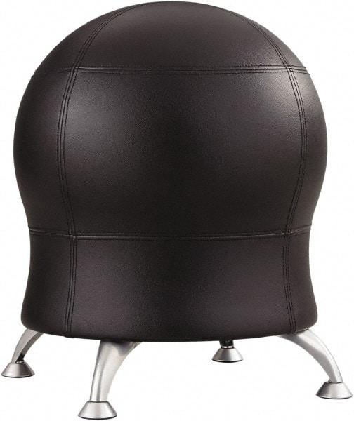 Safco - Black Vinyl Ball Chair - 18-3/4" Wide x 23" High - Americas Industrial Supply