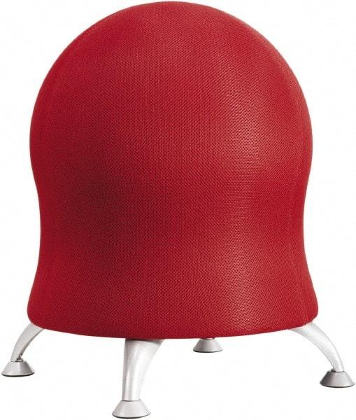 Safco - Crimson Nylon Ball Chair - 19" Wide x 23" High - Americas Industrial Supply