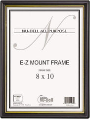 Nudell - Black/Gold Document Holders-Certificate/Document - 10" High x 8" Wide - Americas Industrial Supply