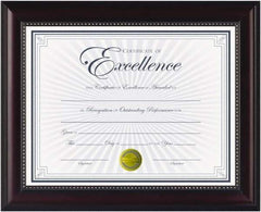 Dax - Rosewood Document Holders-Certificate/Document - 11" High x 8-1/2" Wide - Americas Industrial Supply