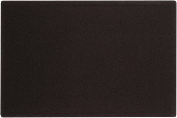 Quartet - 48" Wide x 36" High Cork Bulletin Board - Fabric, Black - Americas Industrial Supply