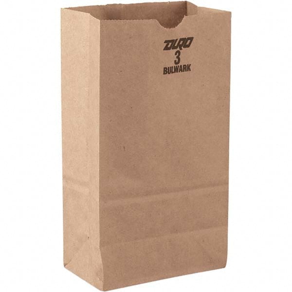 GEN - 1 500-Piece 4-3/4 x 3-1/2" Kraft Grocery Bag - Americas Industrial Supply