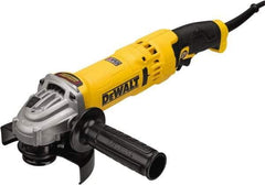 DeWALT - 4-1/2 & 5" Wheel Diam, 11,000 RPM, Corded Angle & Disc Grinder - 5/8-11 Spindle - Americas Industrial Supply