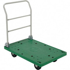 Vestil - 500 Lb Capacity Plastic/Steel Platform Truck - 24" OAW - Americas Industrial Supply